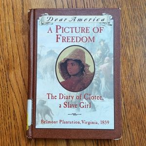 A Picture Of Freedom The Diary Of Clotee  A Slave Girl Hardcover Book